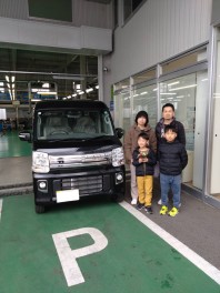 I様エブリイワゴンのご納車ありがとうございます(*^^*)